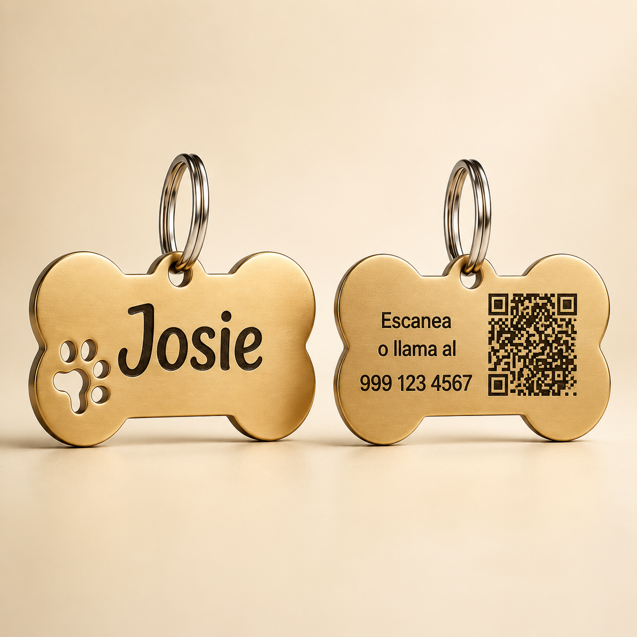 Plaquita Premium para mascota