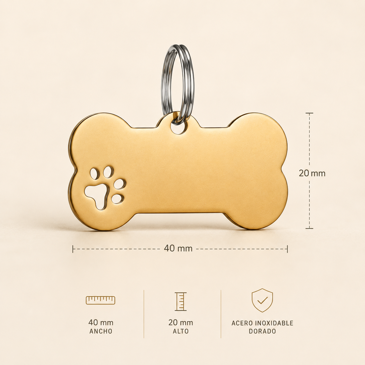 Plaquita Premium para mascota - Imagen 2