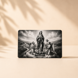 Tarjeta Virgen María Desata Nudos