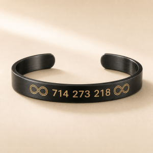 Pulsera color negro