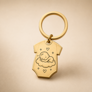 Llavero Personalizado "Amor Desde el Primer Instante"